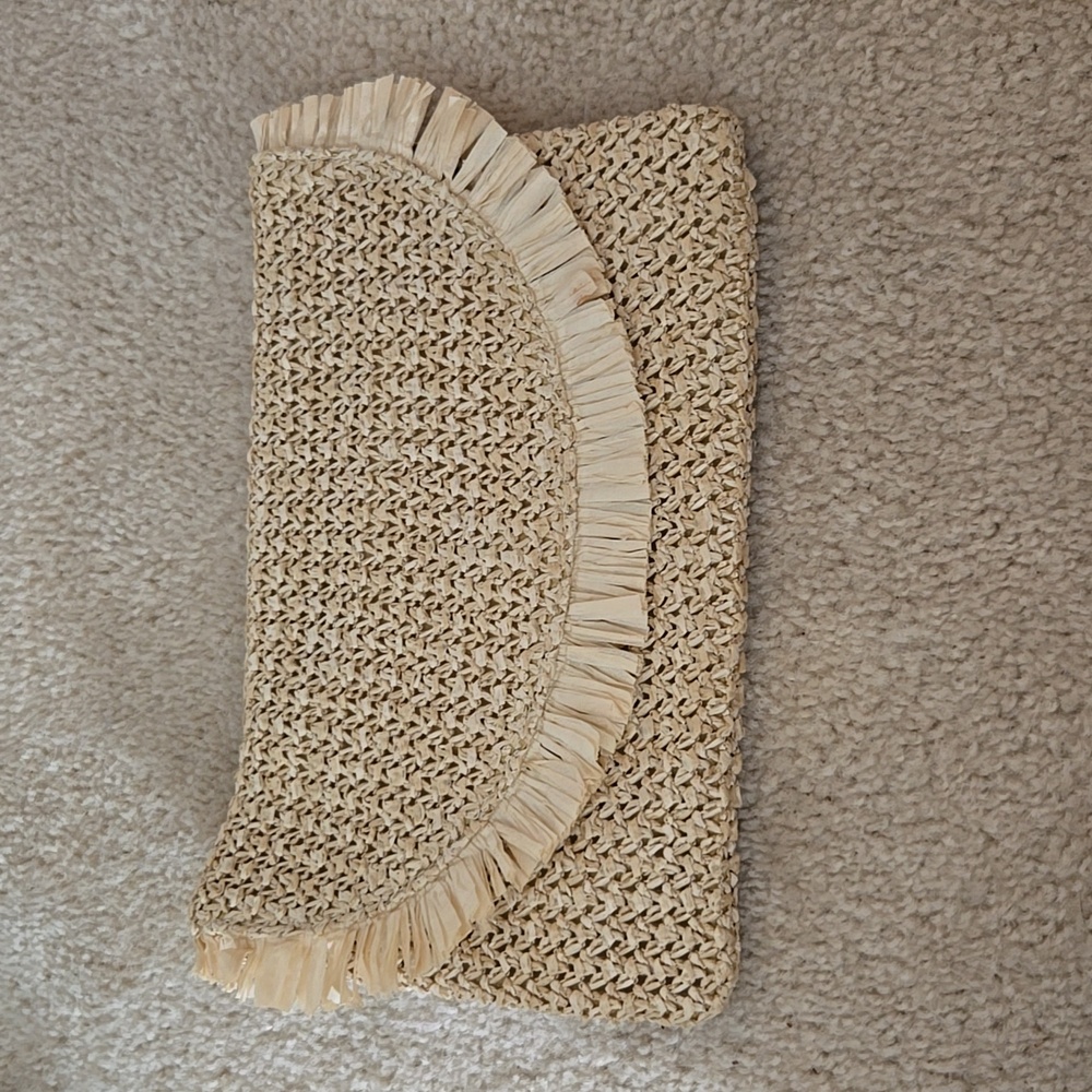 Beachly The North Shore Clutch Frayed Tassel